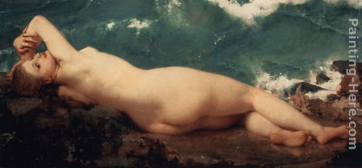 The Wave and the Pearl painting - Paul Jacques Aime Baudry The Wave and the Pearl art painting The Wave and the Pearl painting - Paul Jacques Aime Baudry The Wave and the Pearl art painting